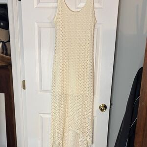 New Xhilaration Cream High Low Dress